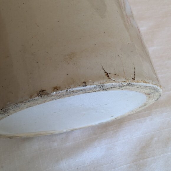 Antique Western Stoneware Crock Jug with Corncob Cork and Leather Strap RARE - Picture 6 of 6